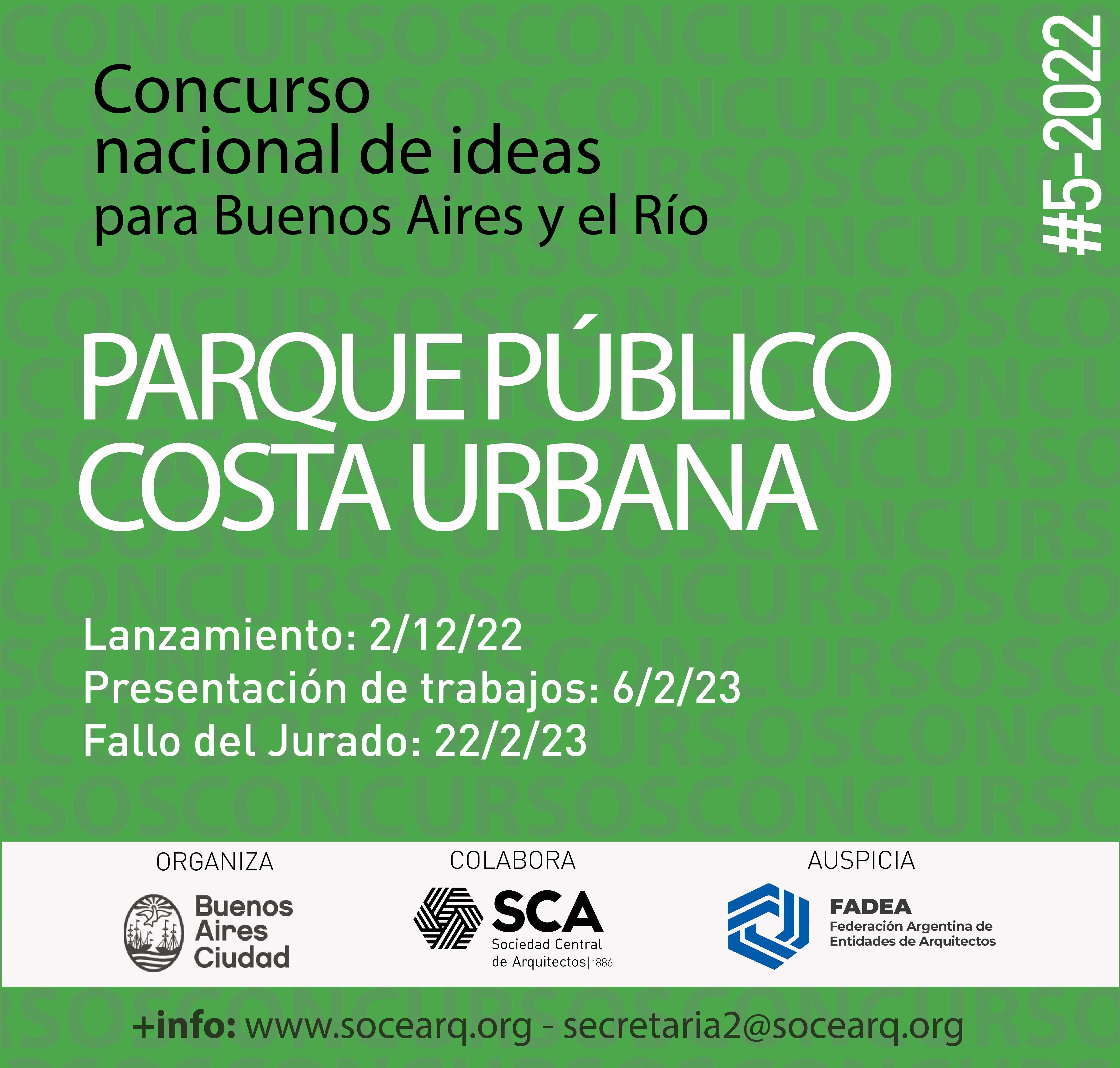 Concurso Nacional de Ideas para Buenos Aires y el
